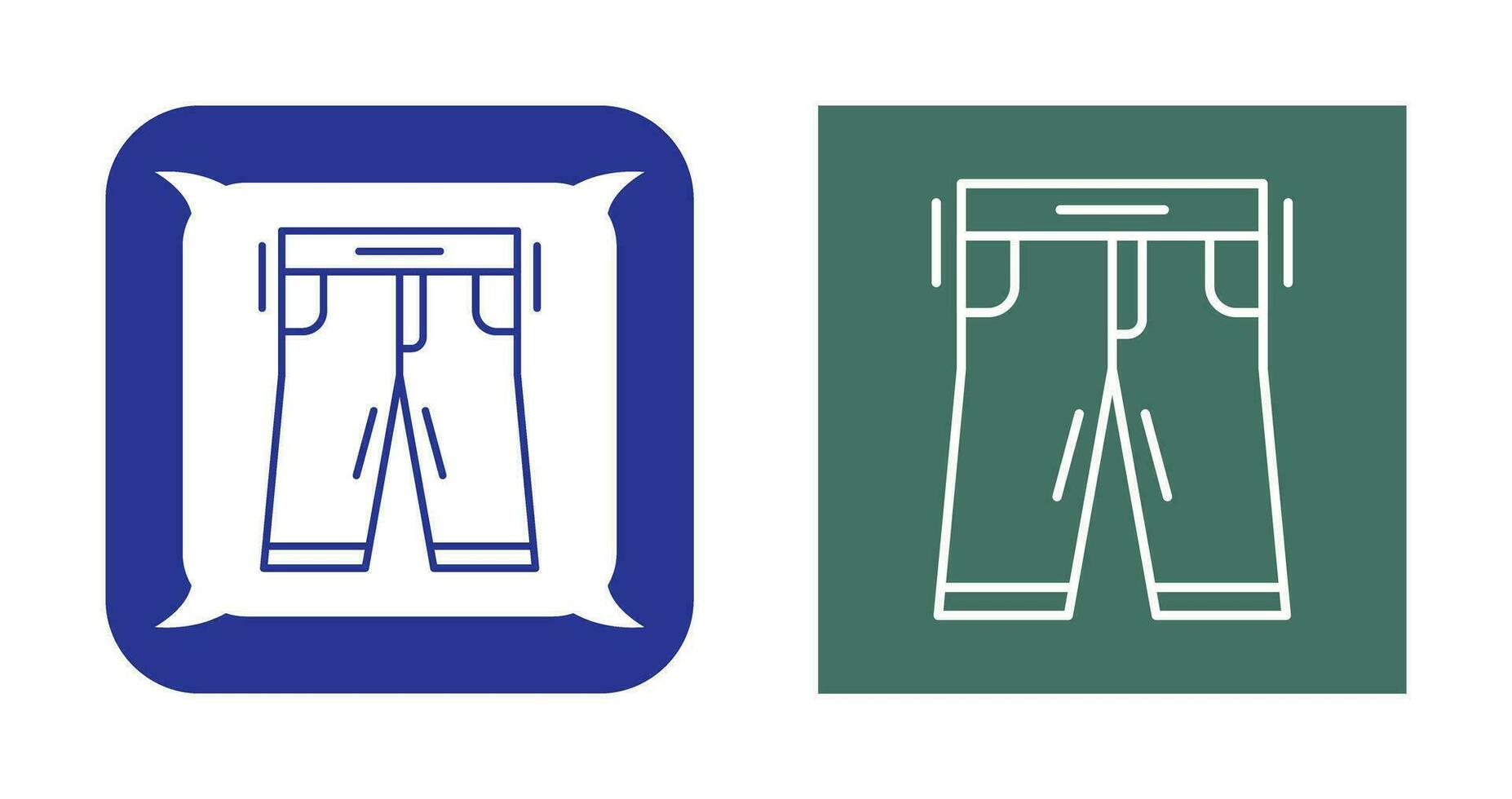 icono de vector de pantalones