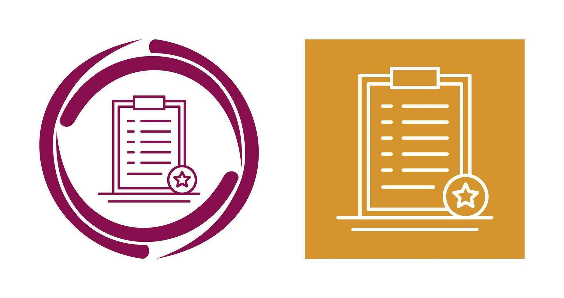 Favourite List Vector Icon