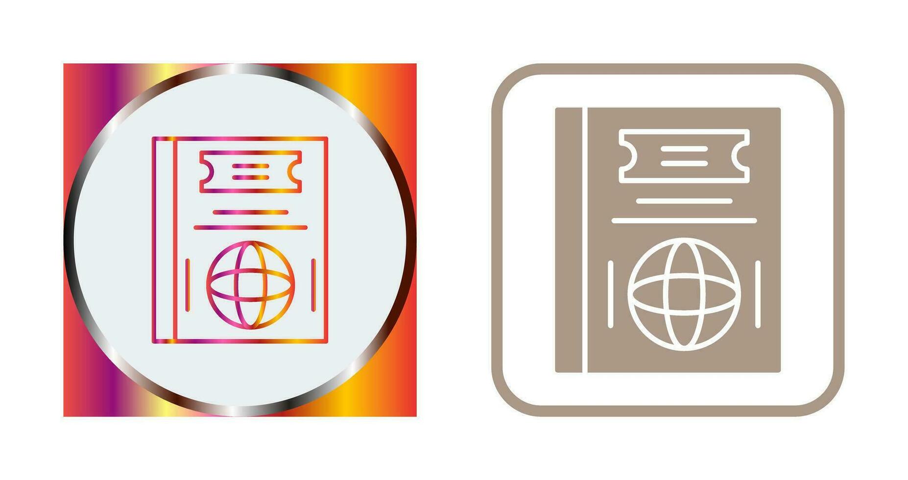 Passport Vector Icon