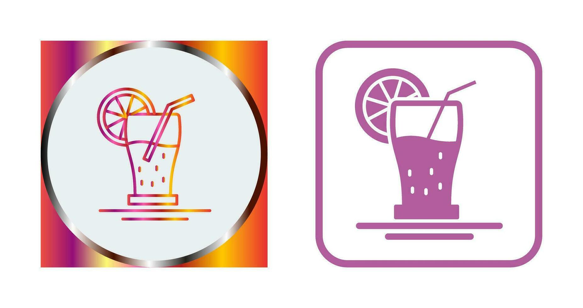 Orange Juice Vector Icon