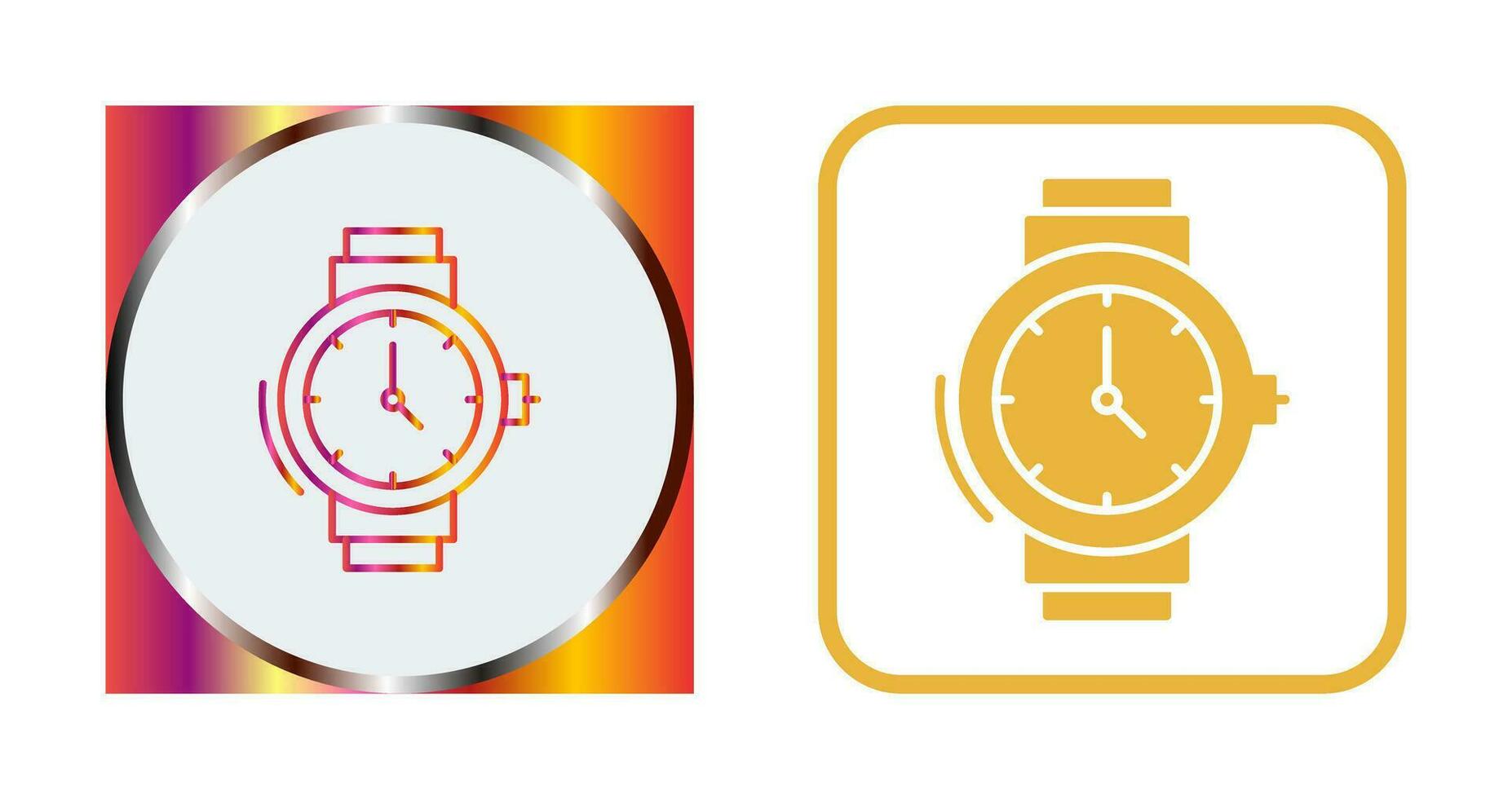Wristwatch Vector Icon