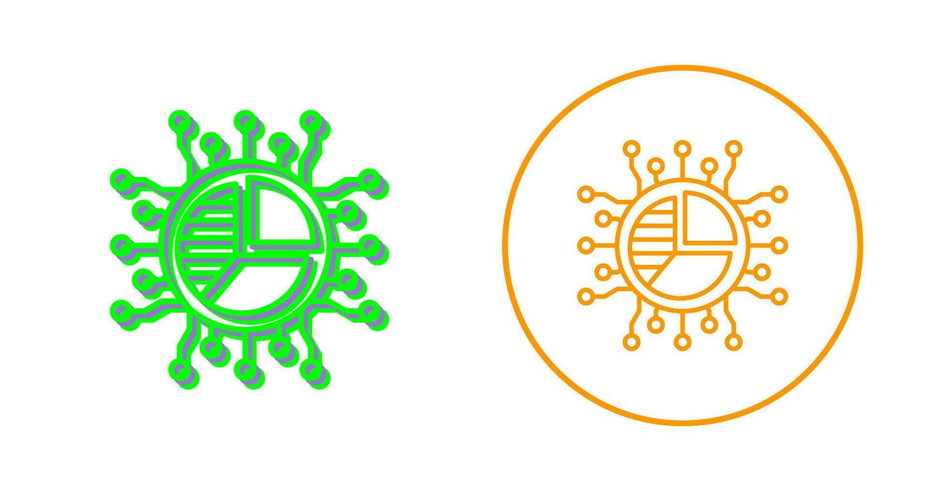 Pie Chart Vector Icon