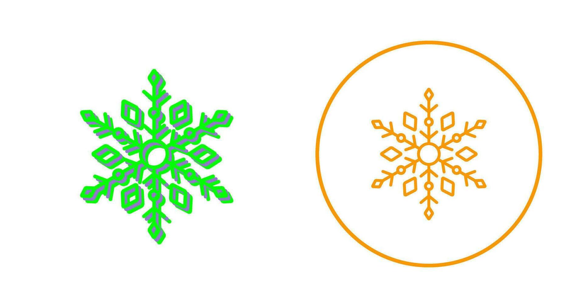 Snow Flake Vector Icon