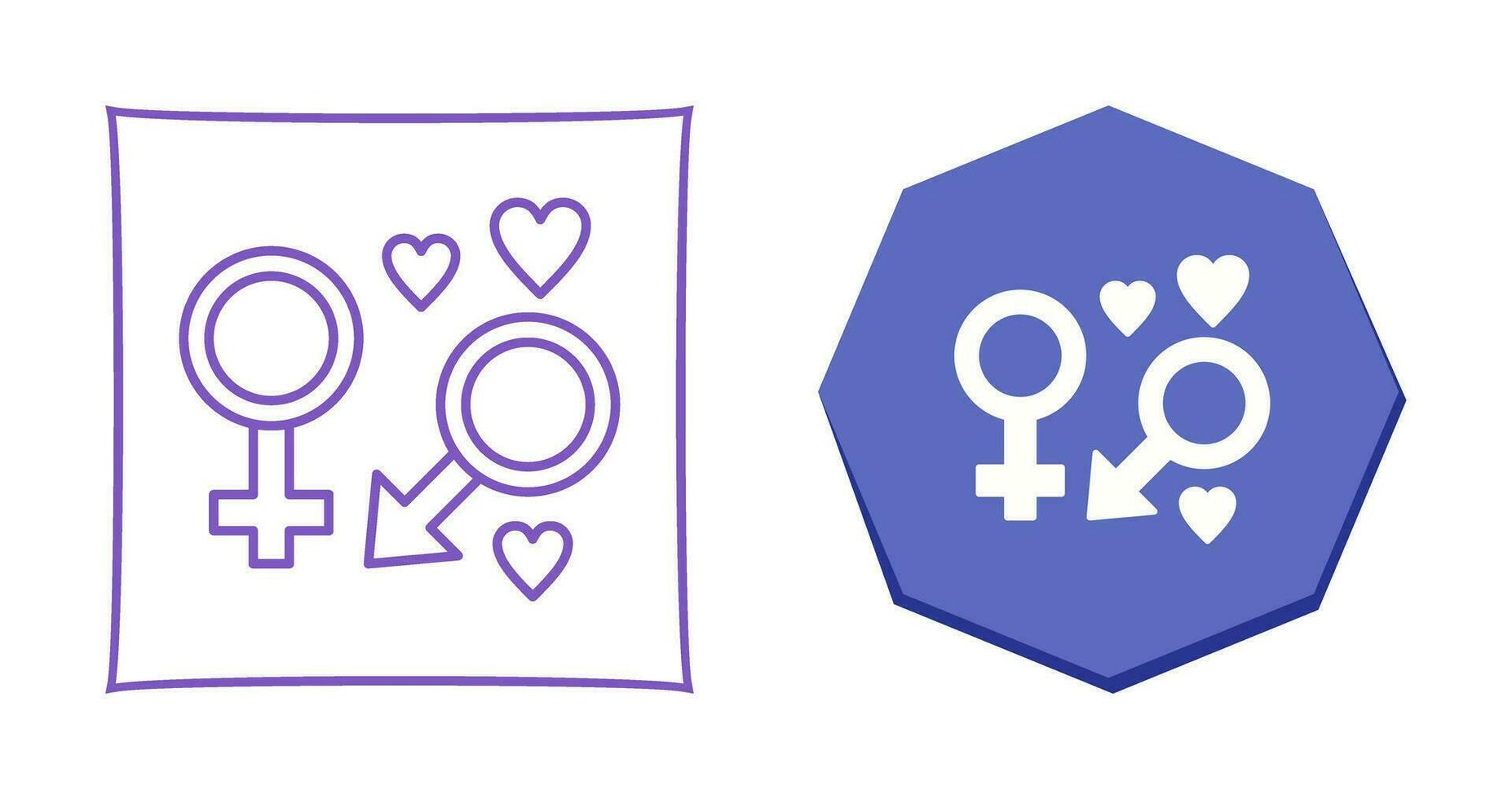 Genders Vector Icon