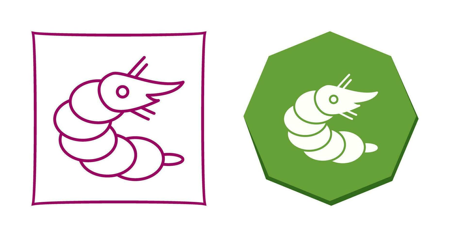 Shrimp Vector Icon