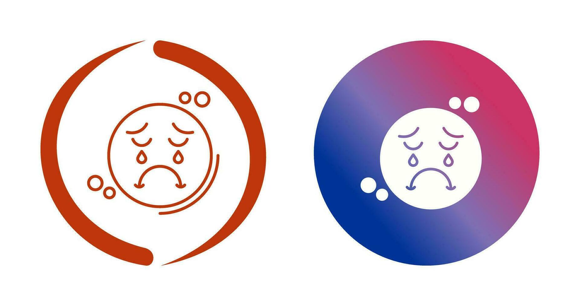Unhappy Vector Icon