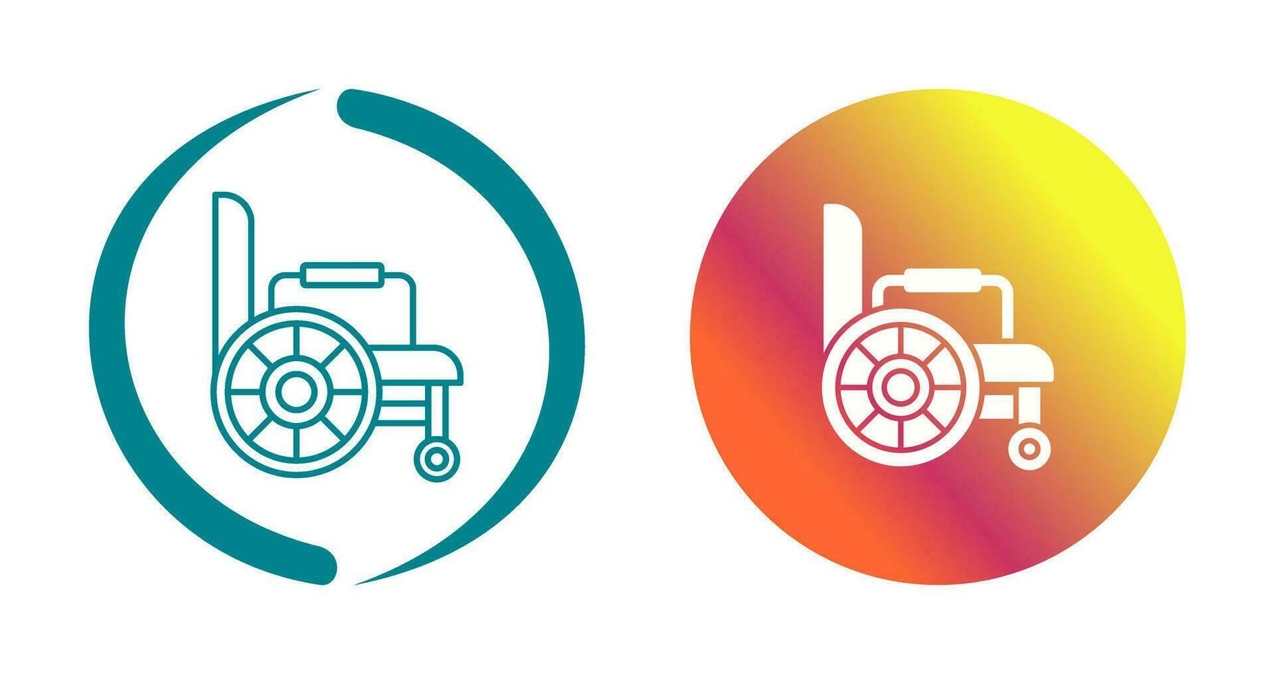 Wheelchair Vector Icon