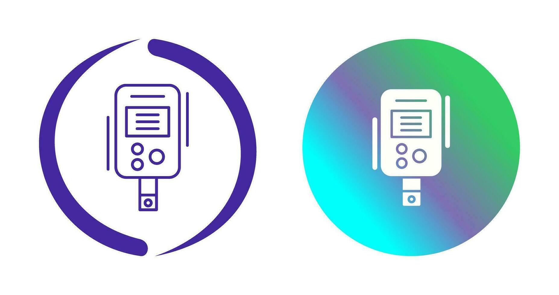 Diabetes Test Vector Icon