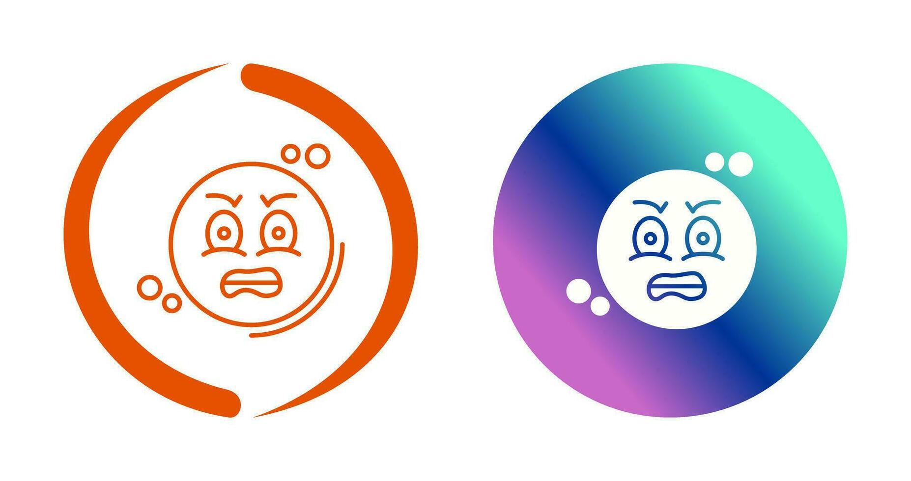 Angry Vector Icon