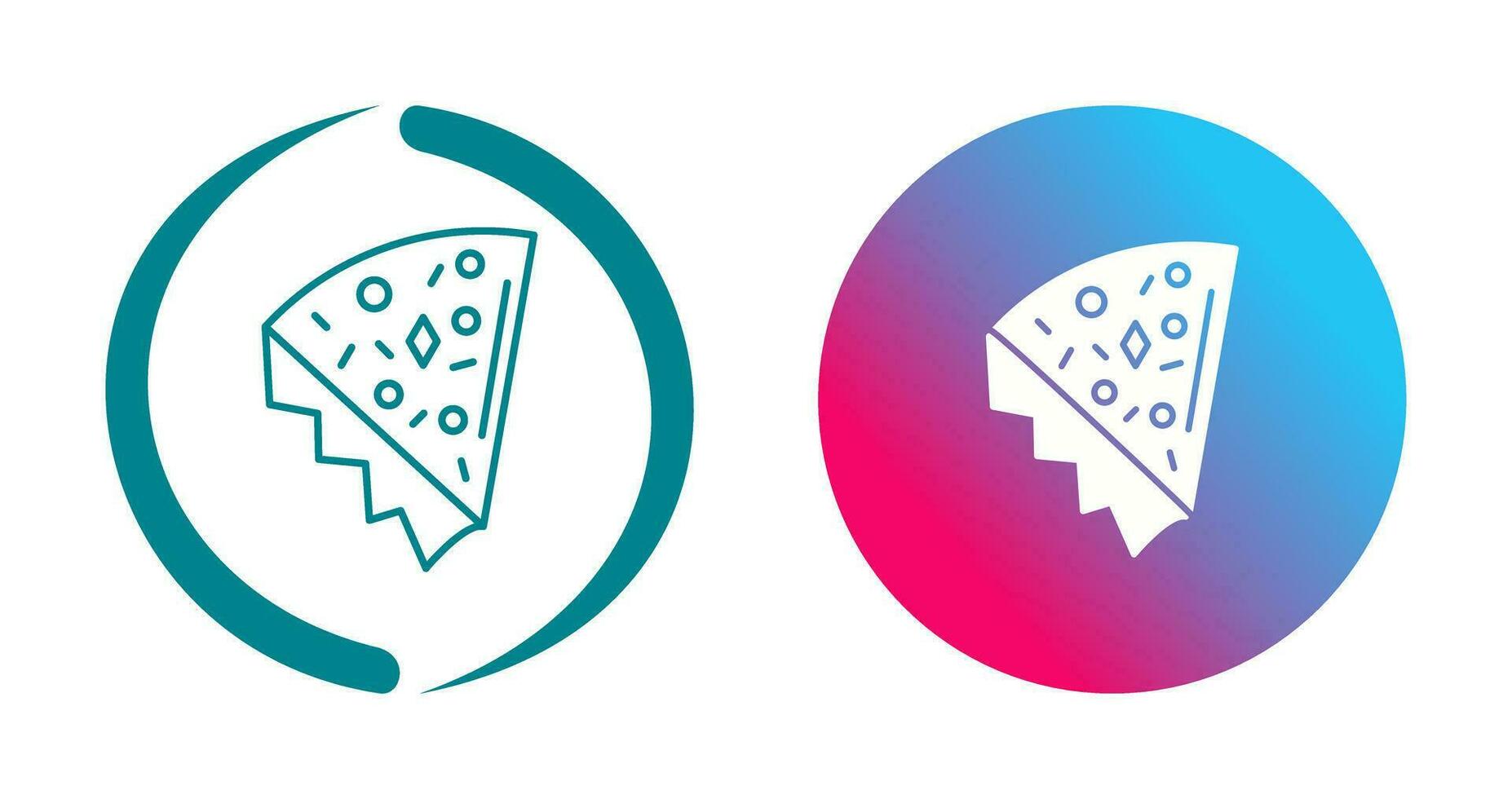 Pizza Slice Vector Icon