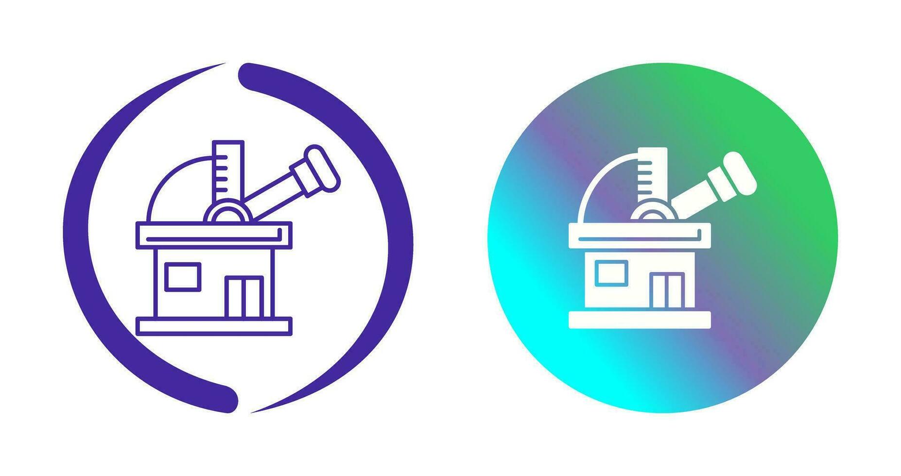 Observatory Vector Icon