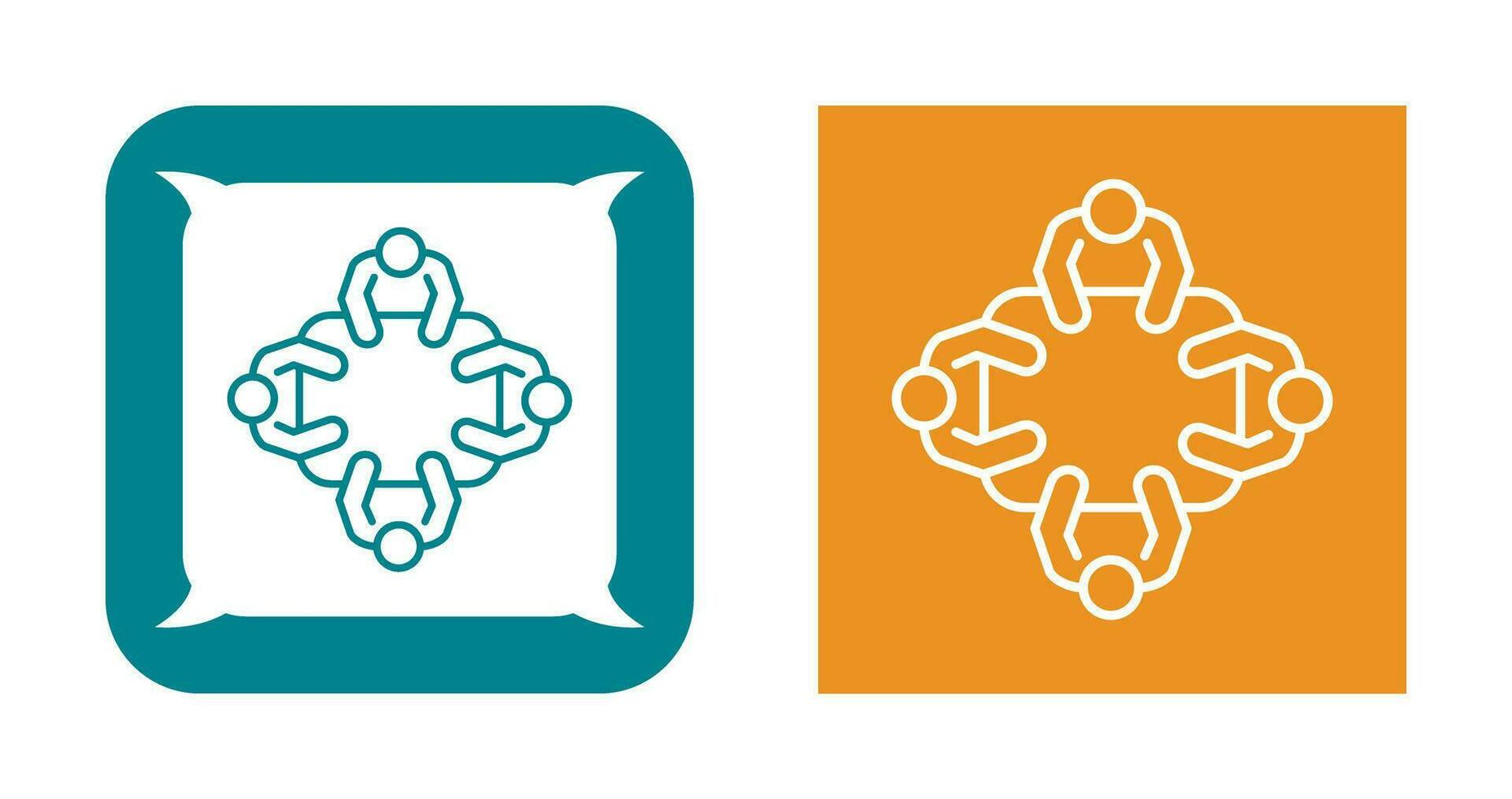 Staff Meeting Vector Icon