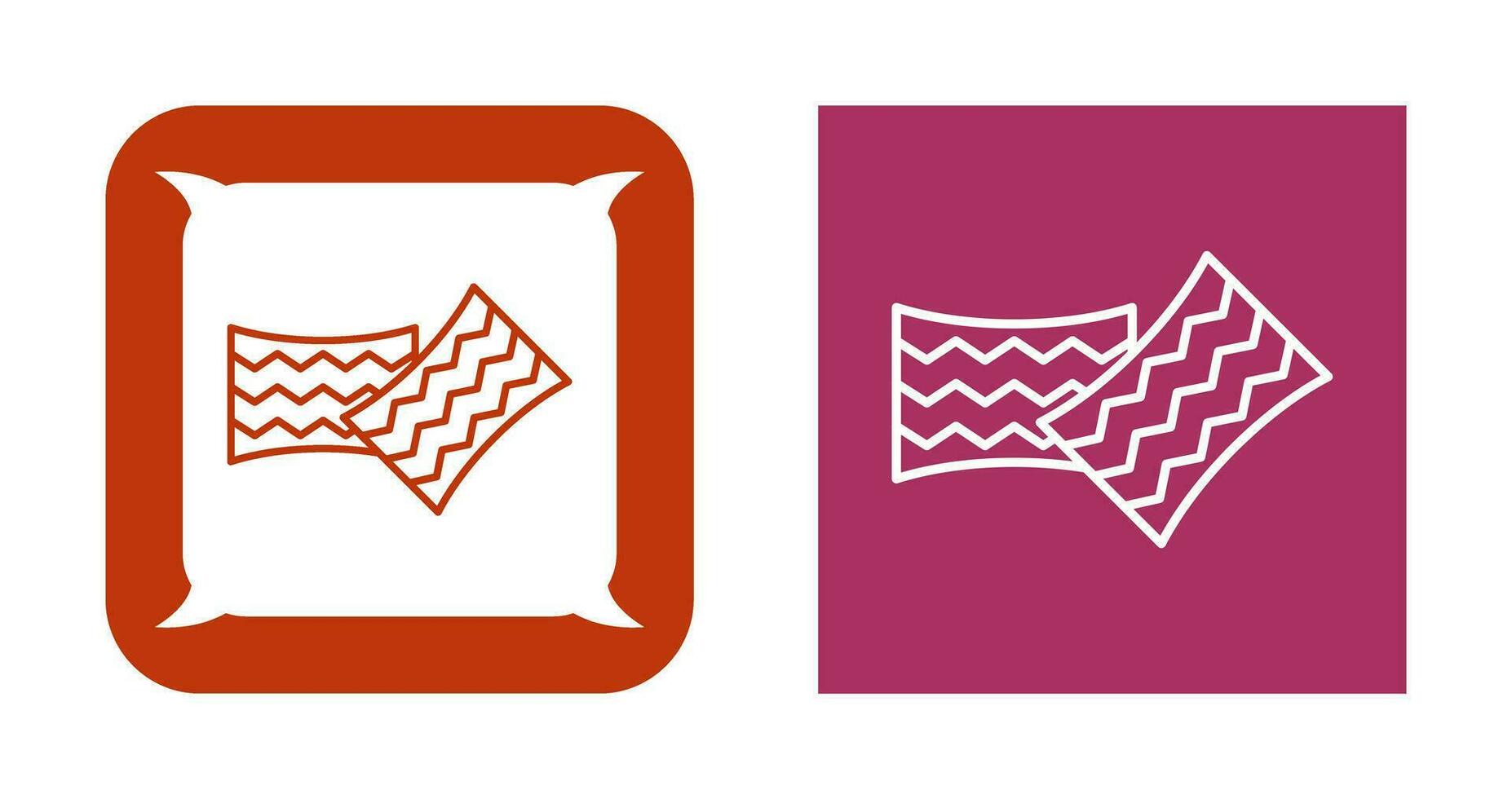 Cushions Vector Icon