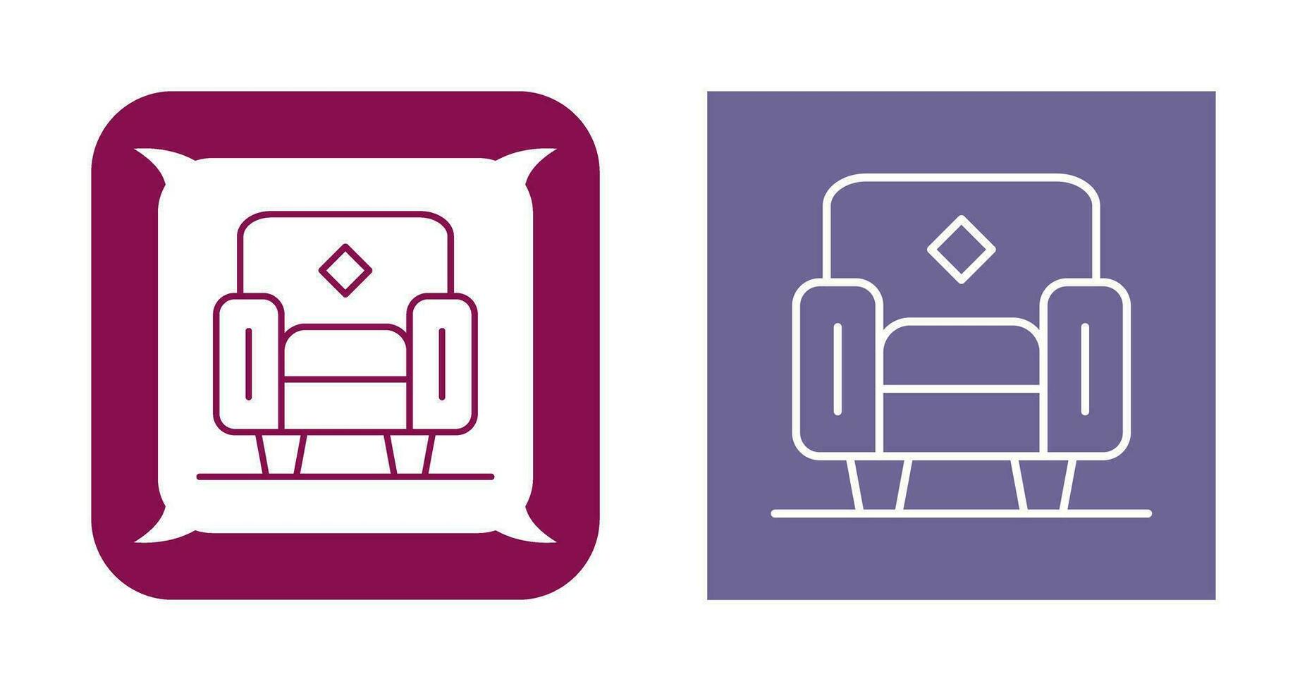 Armchair Vector Icon
