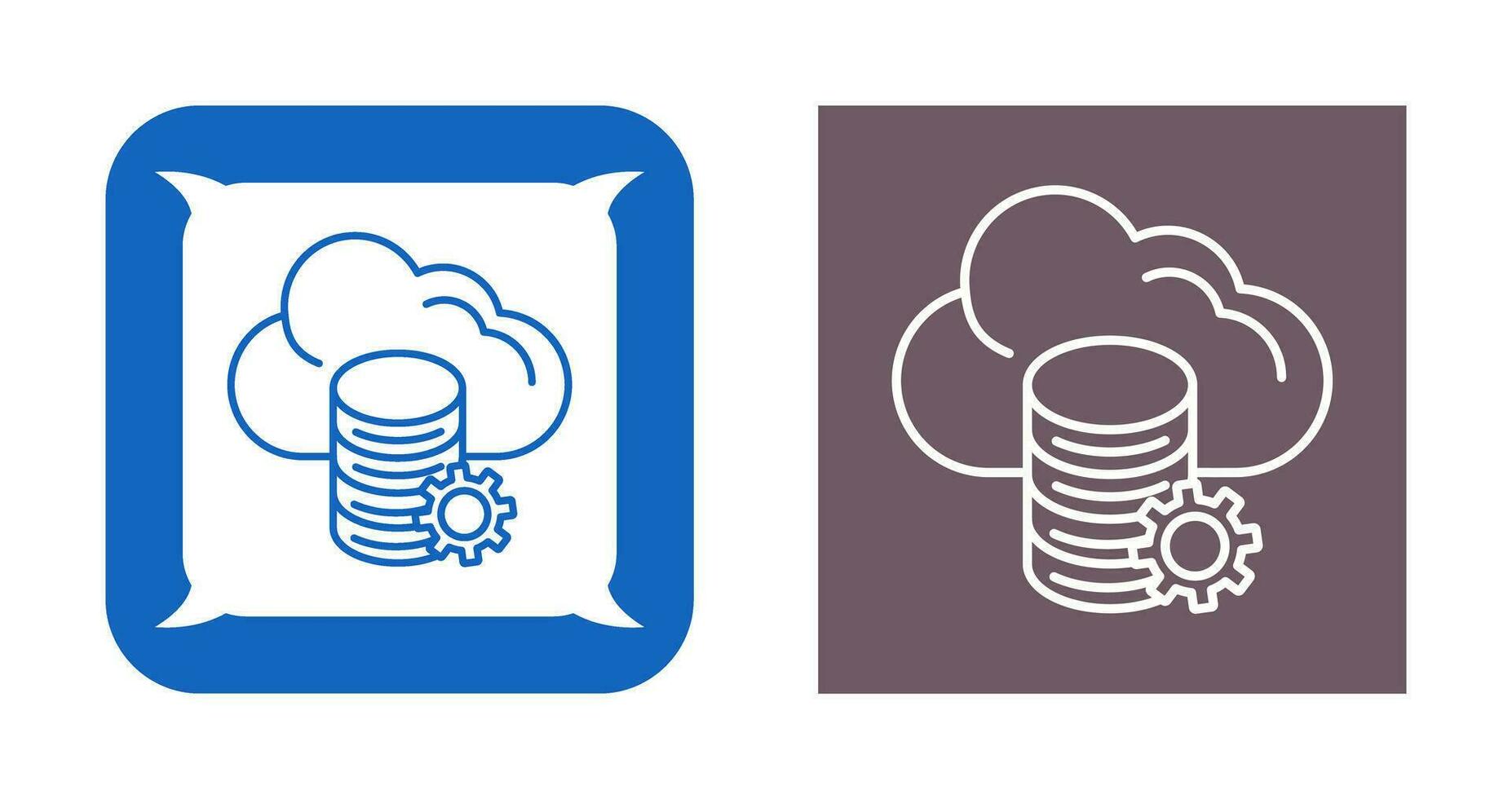 Cloud Data Vector Icon