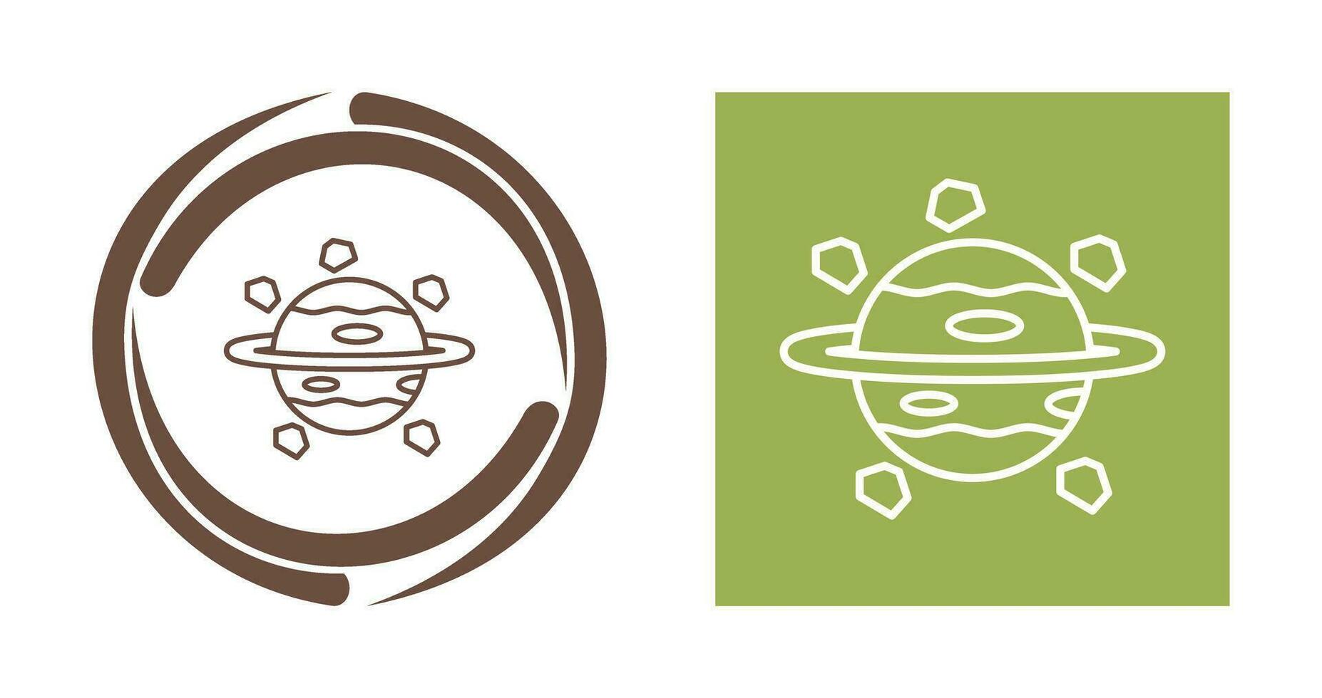 Saturn Vector Icon