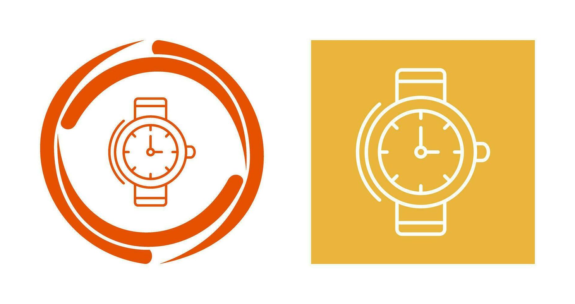 icono de vector de reloj de pulsera