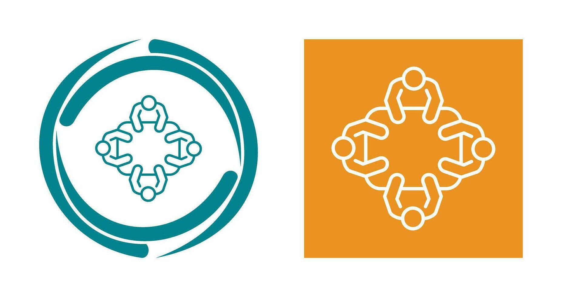 Staff Meeting Vector Icon