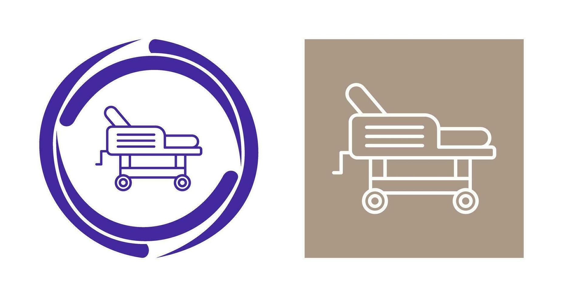 Hospital Bed Vector Icon
