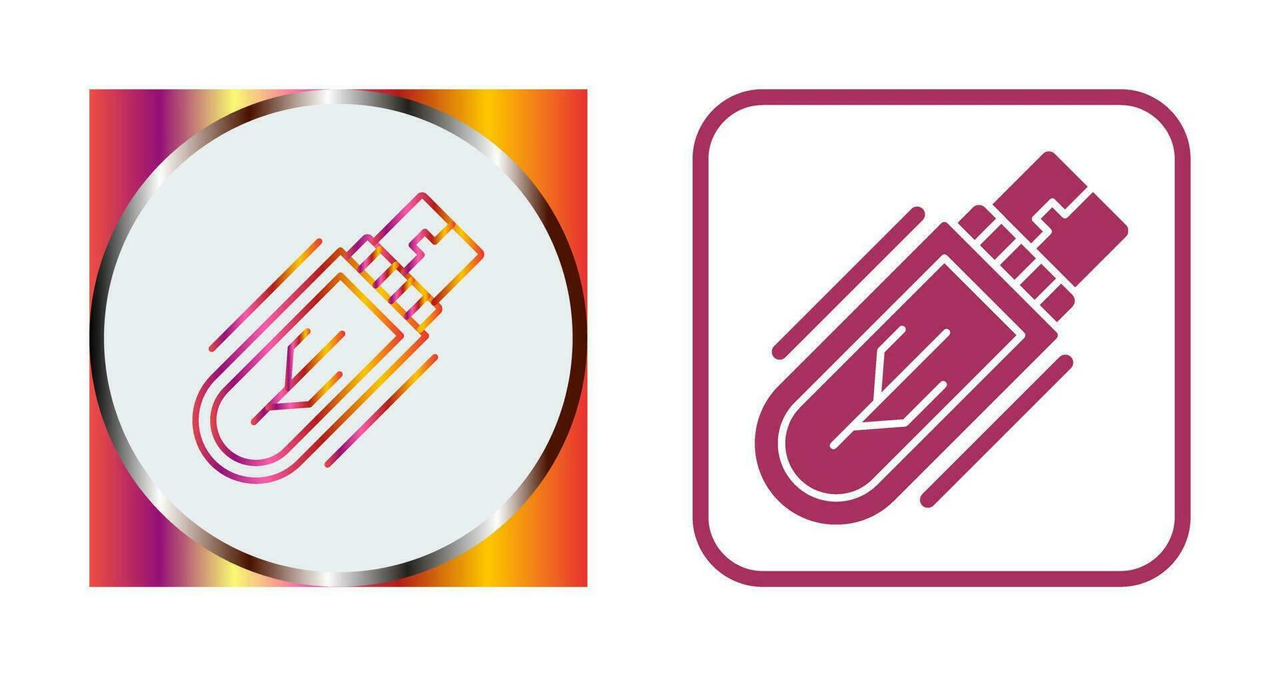Usb Drive Vector Icon