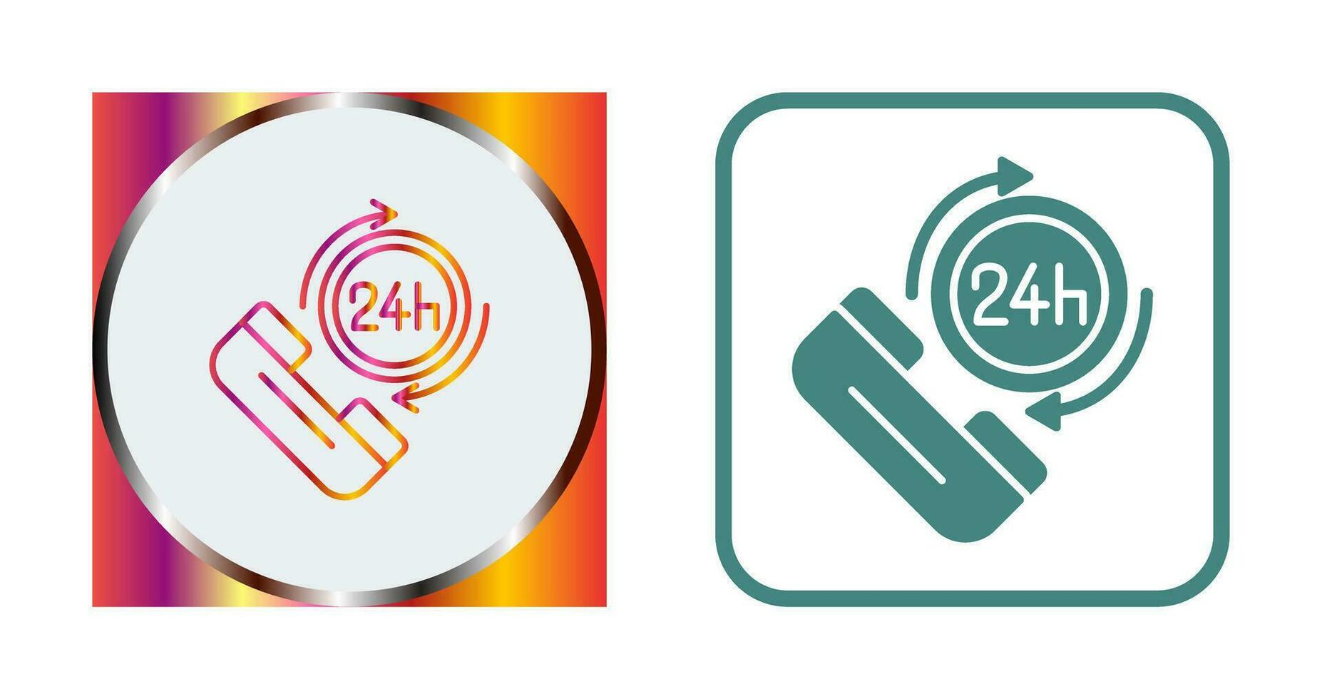 24h Vector Icon
