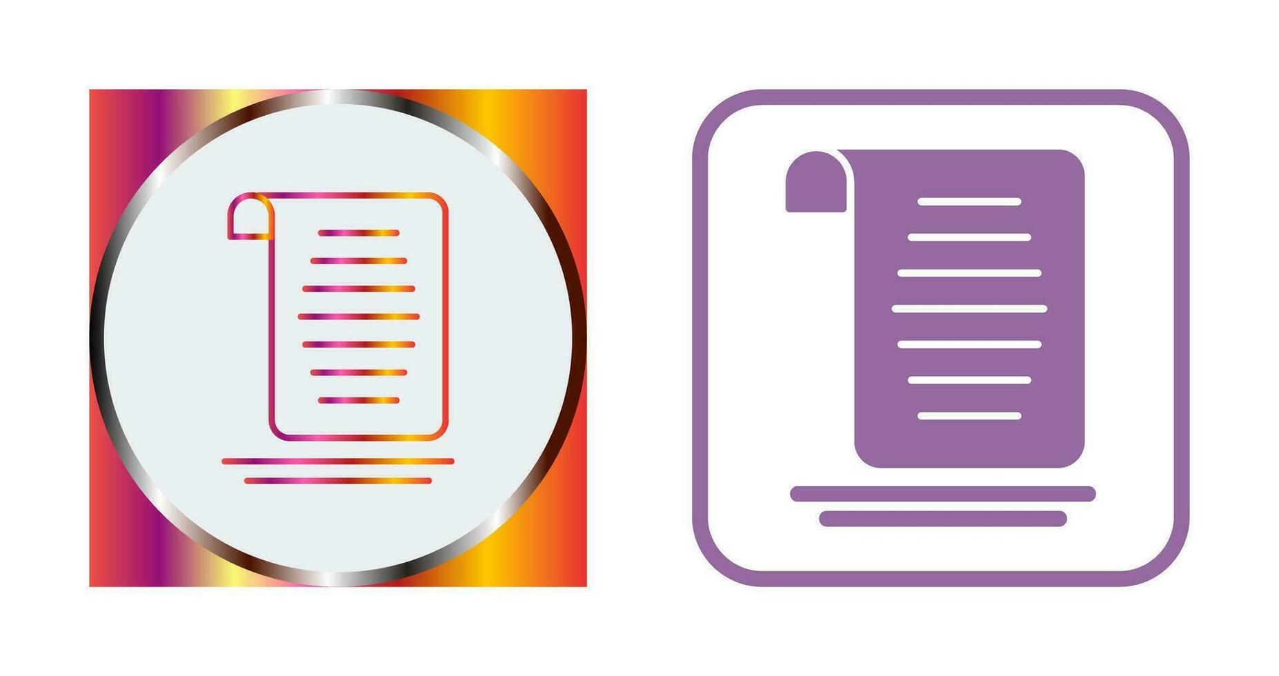 Document Vector Icon