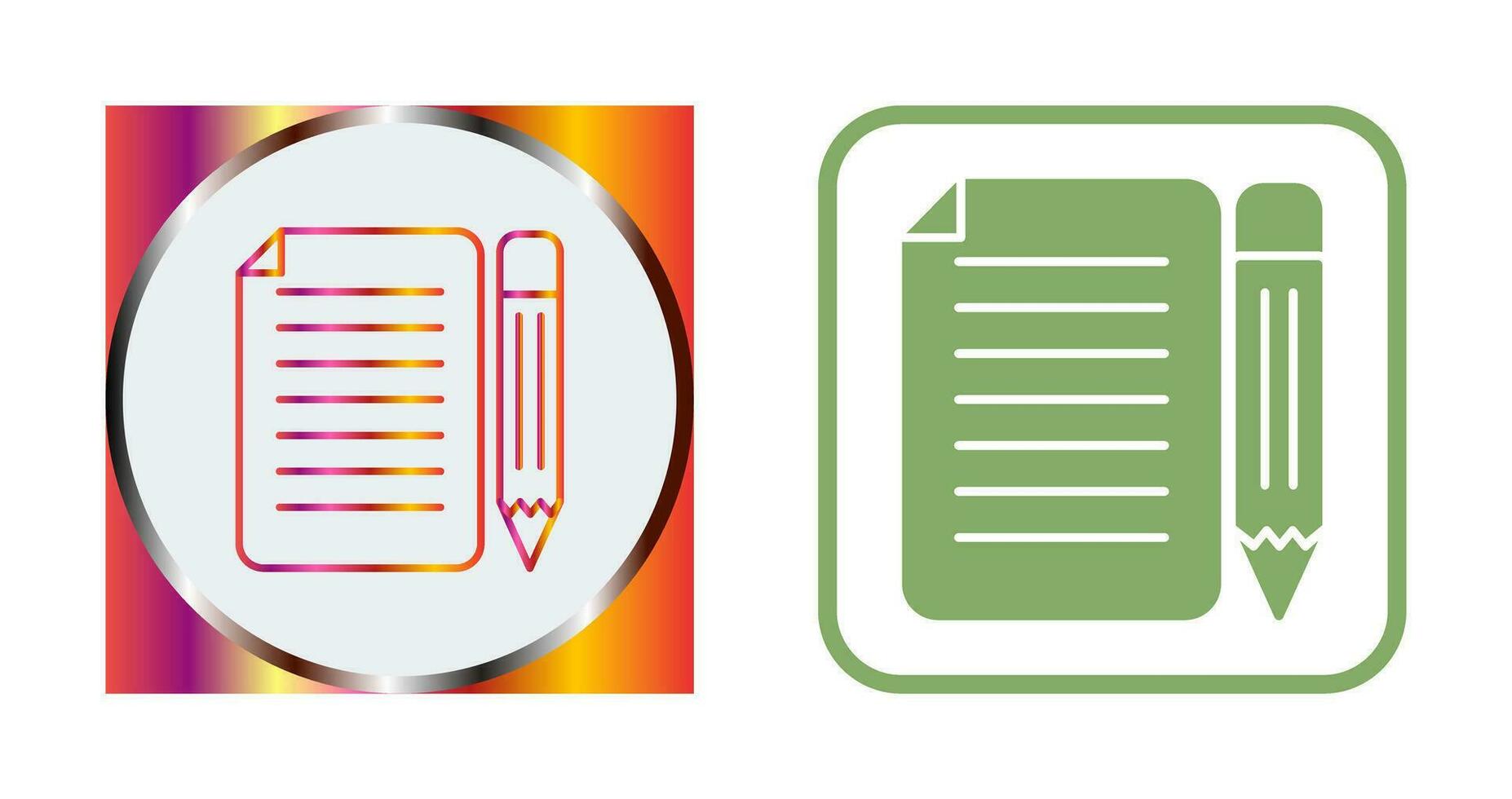 Page Vector Icon