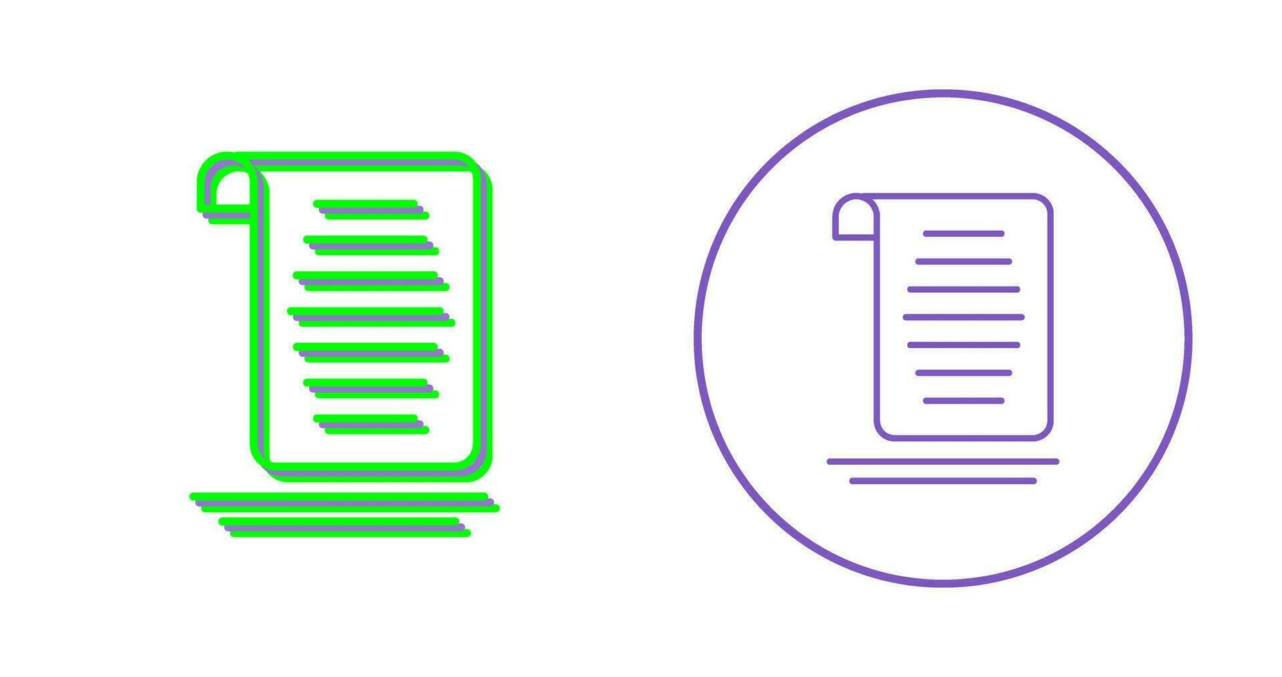 Document Vector Icon