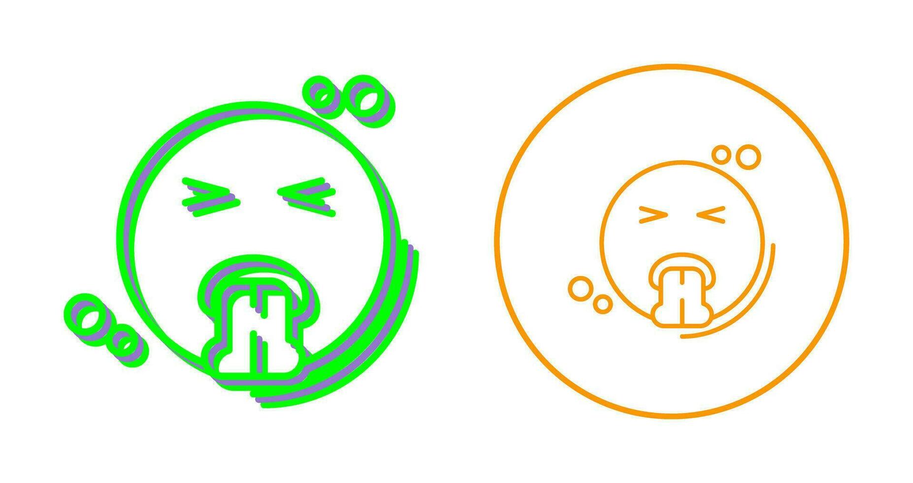 Vomit Vector Icon