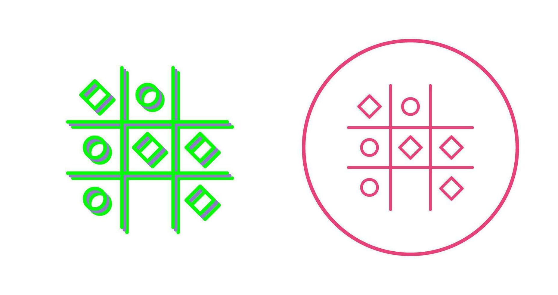 Tic Tac Toe Vector Icon