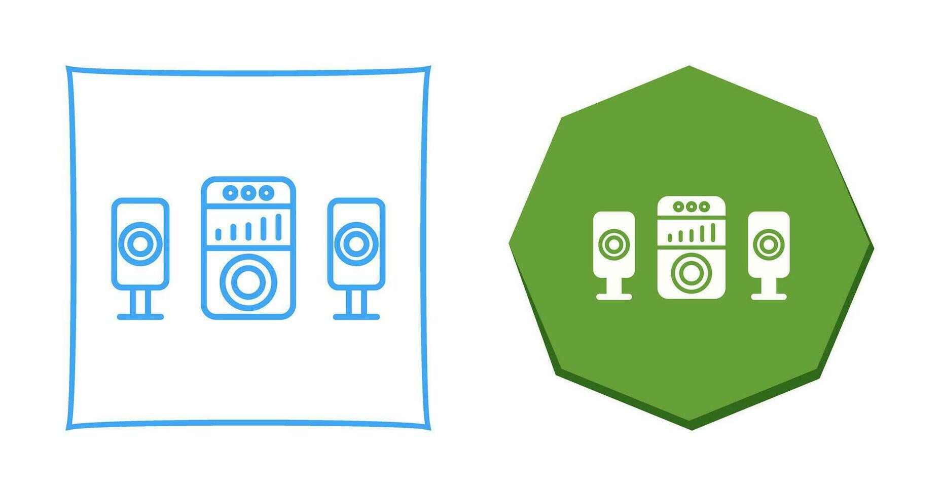 Sound System Vector Icon