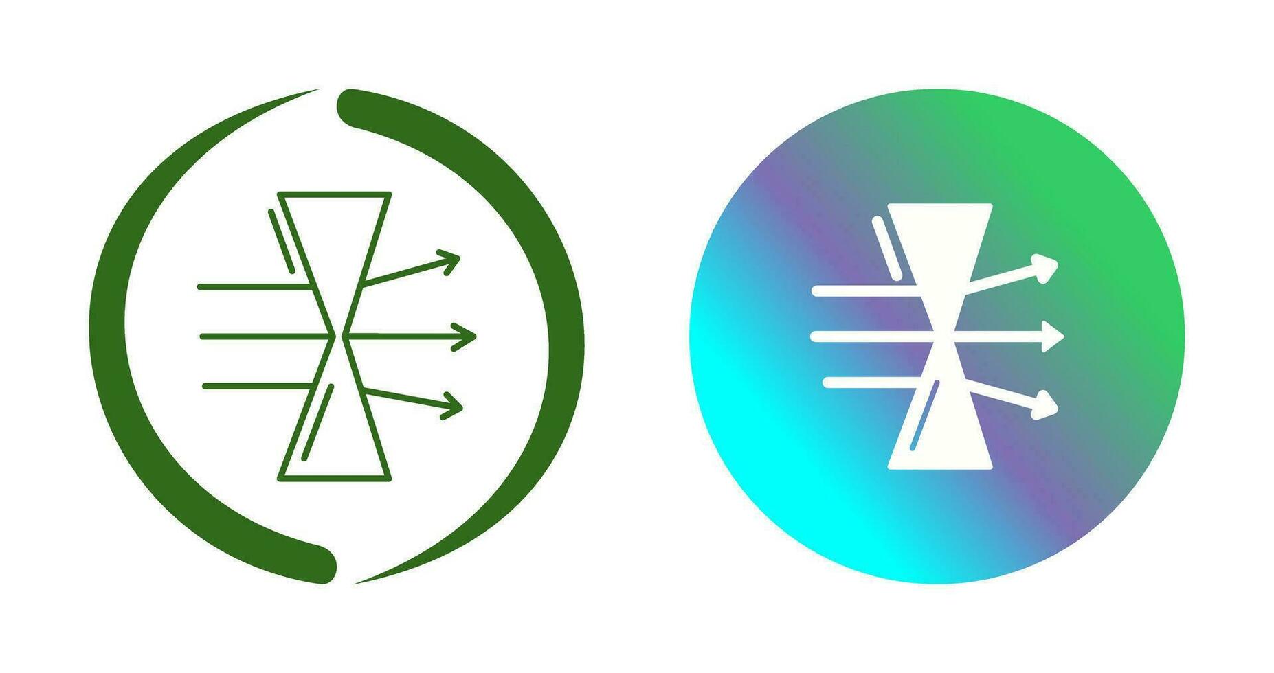 Dispersion Vector Icon