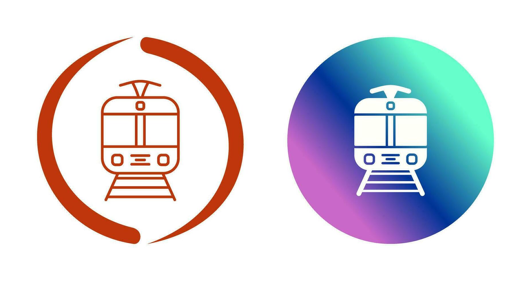 Tram Vector Icon