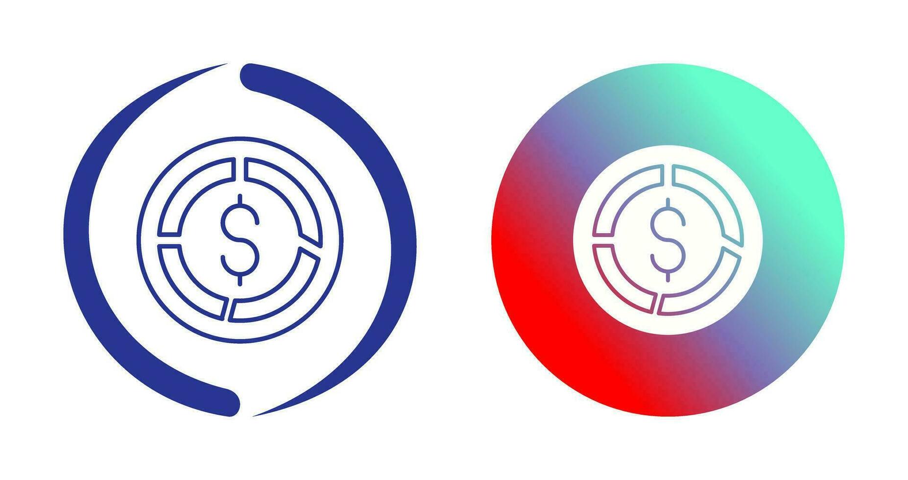 Pie Chart Vector Icon