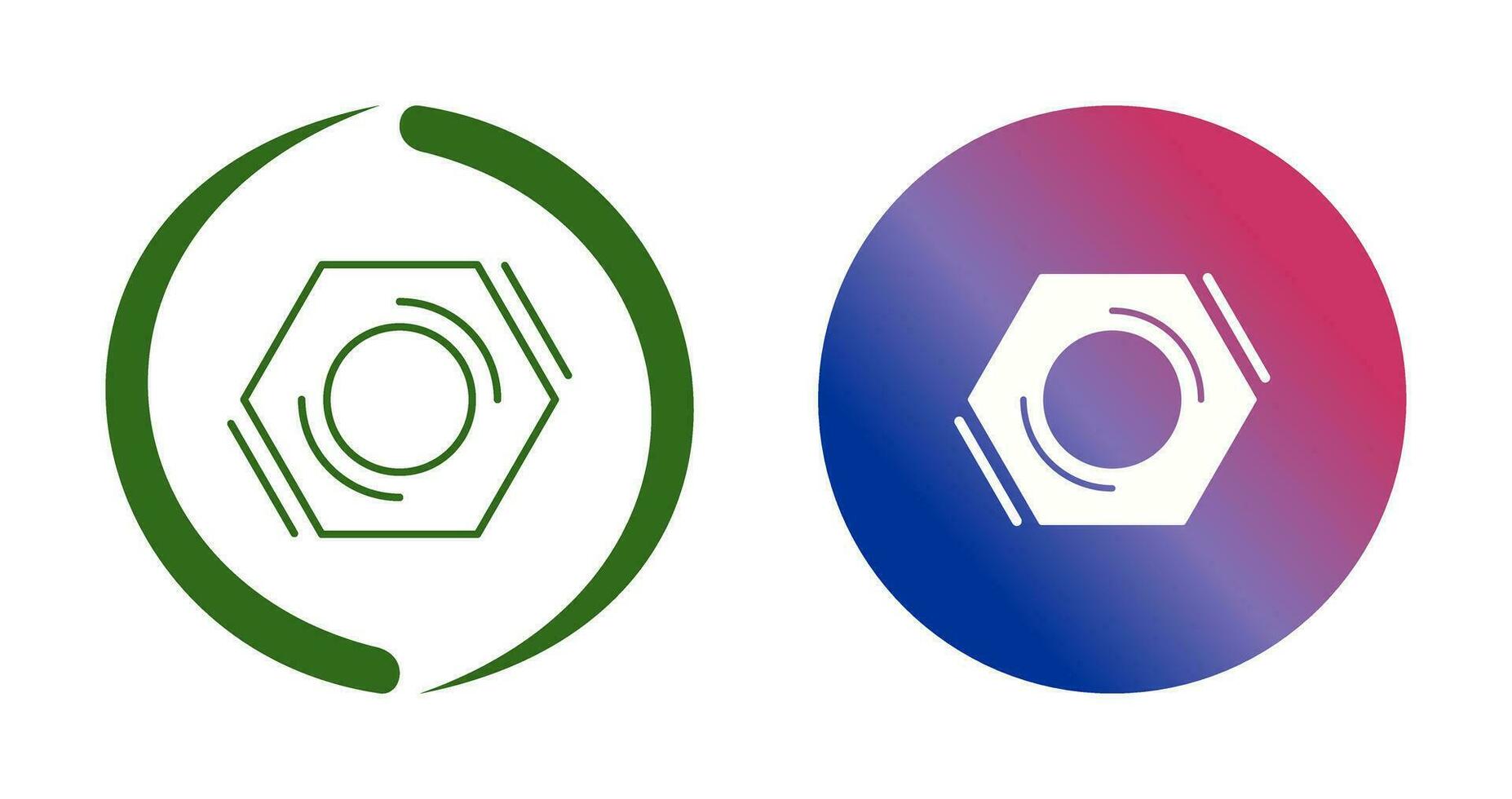 Nut Vector Icon