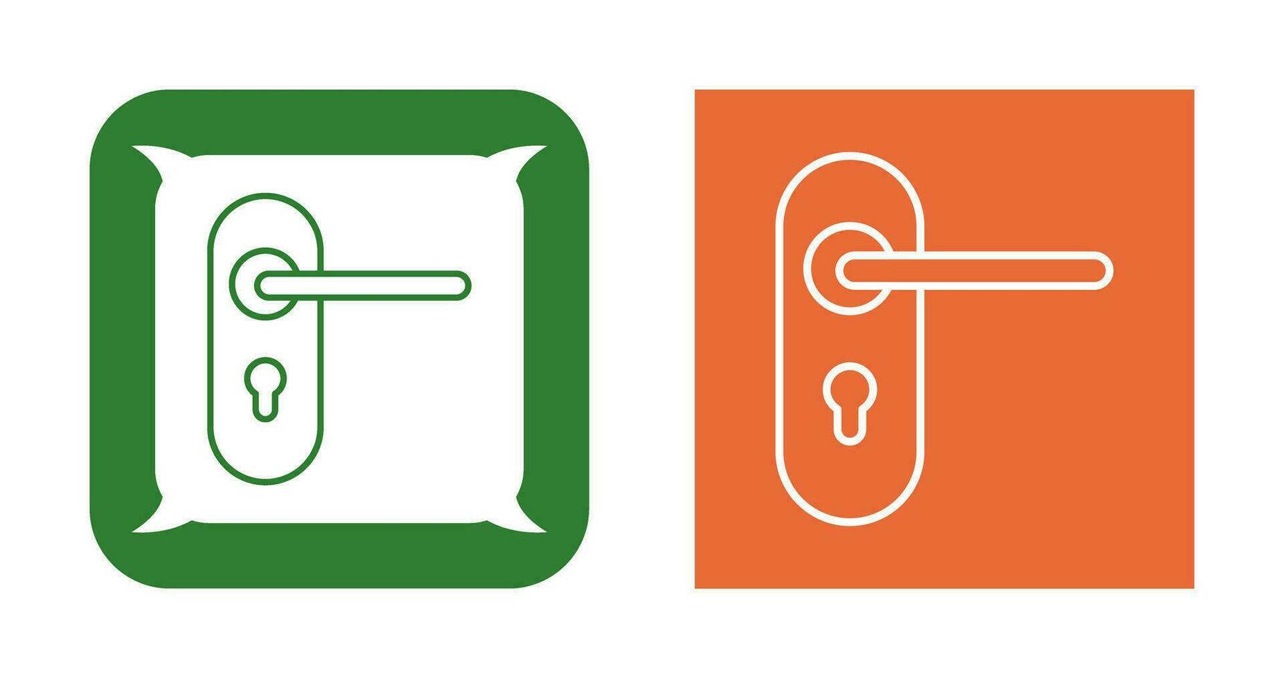 Door Lock Vector Icon