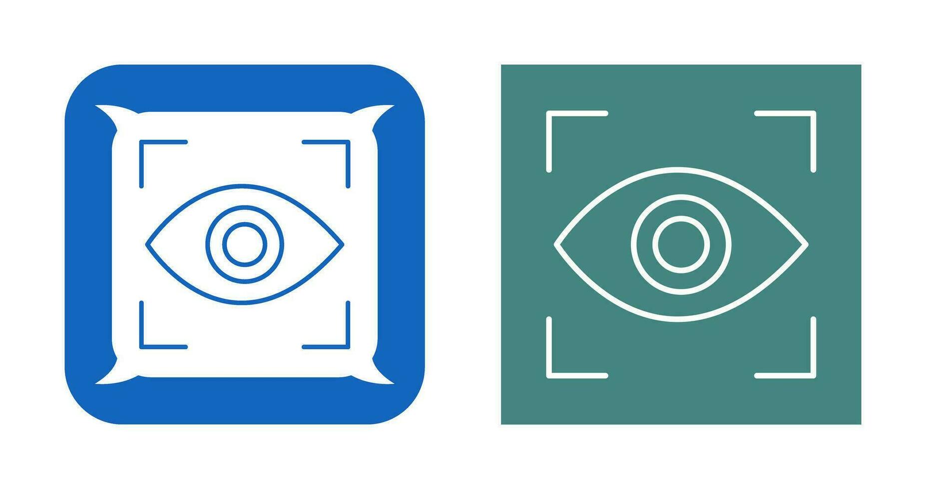 Eye Scan Vector Icon