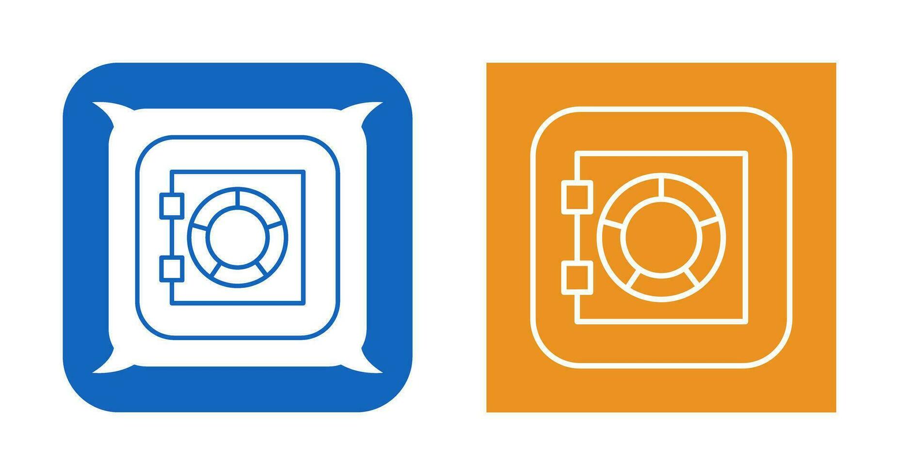 Safe Box Vector Icon