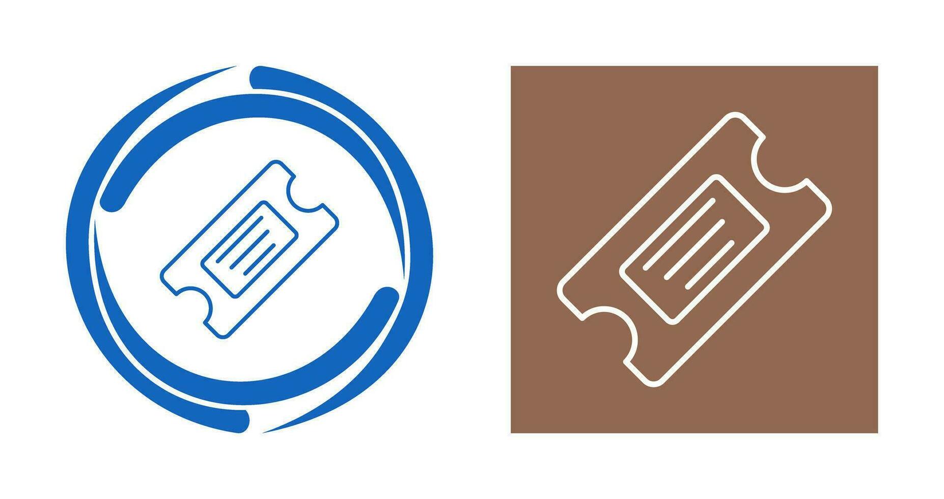 Ticket Vector Icon
