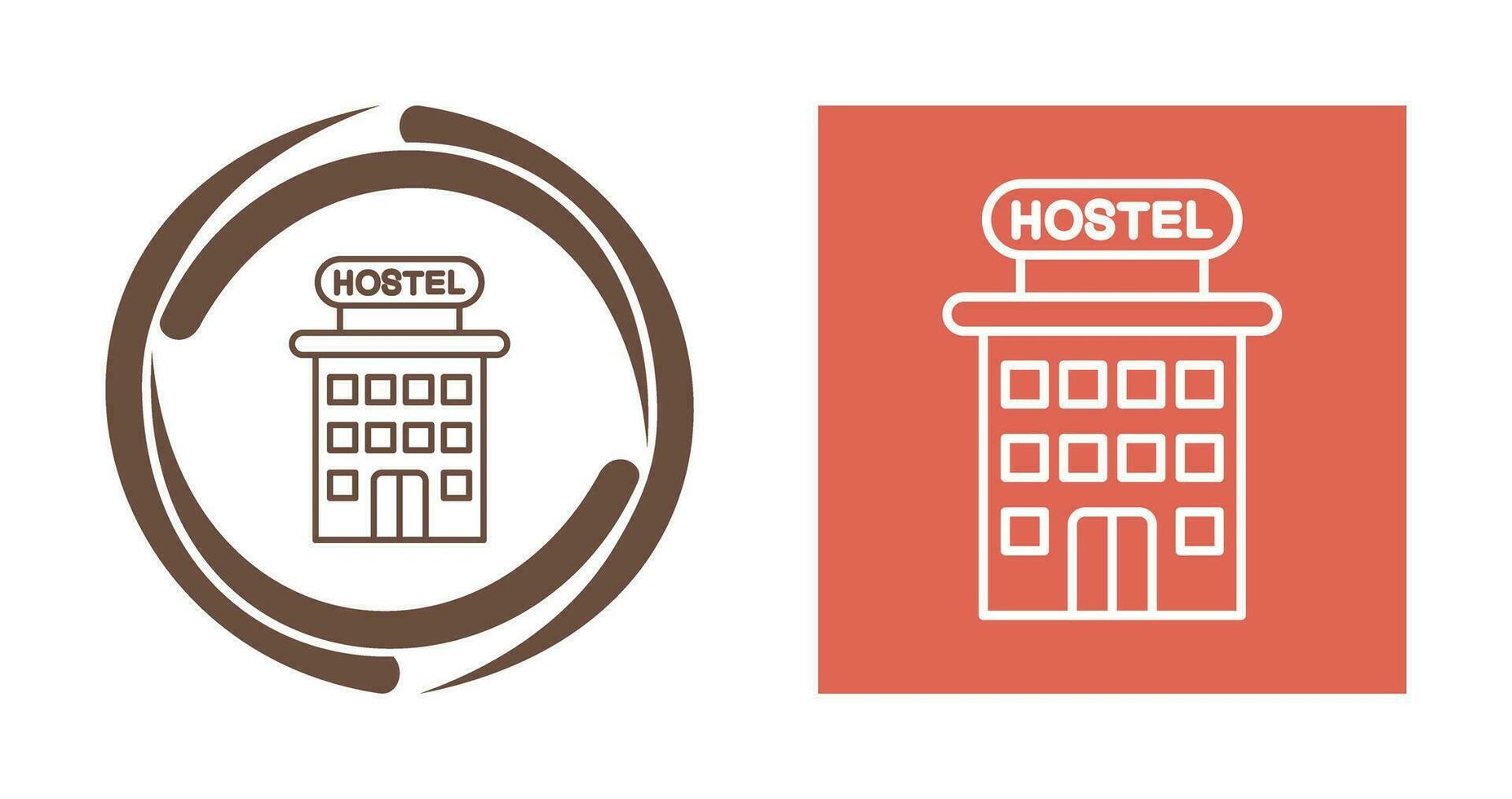 Hostel Vector Icon