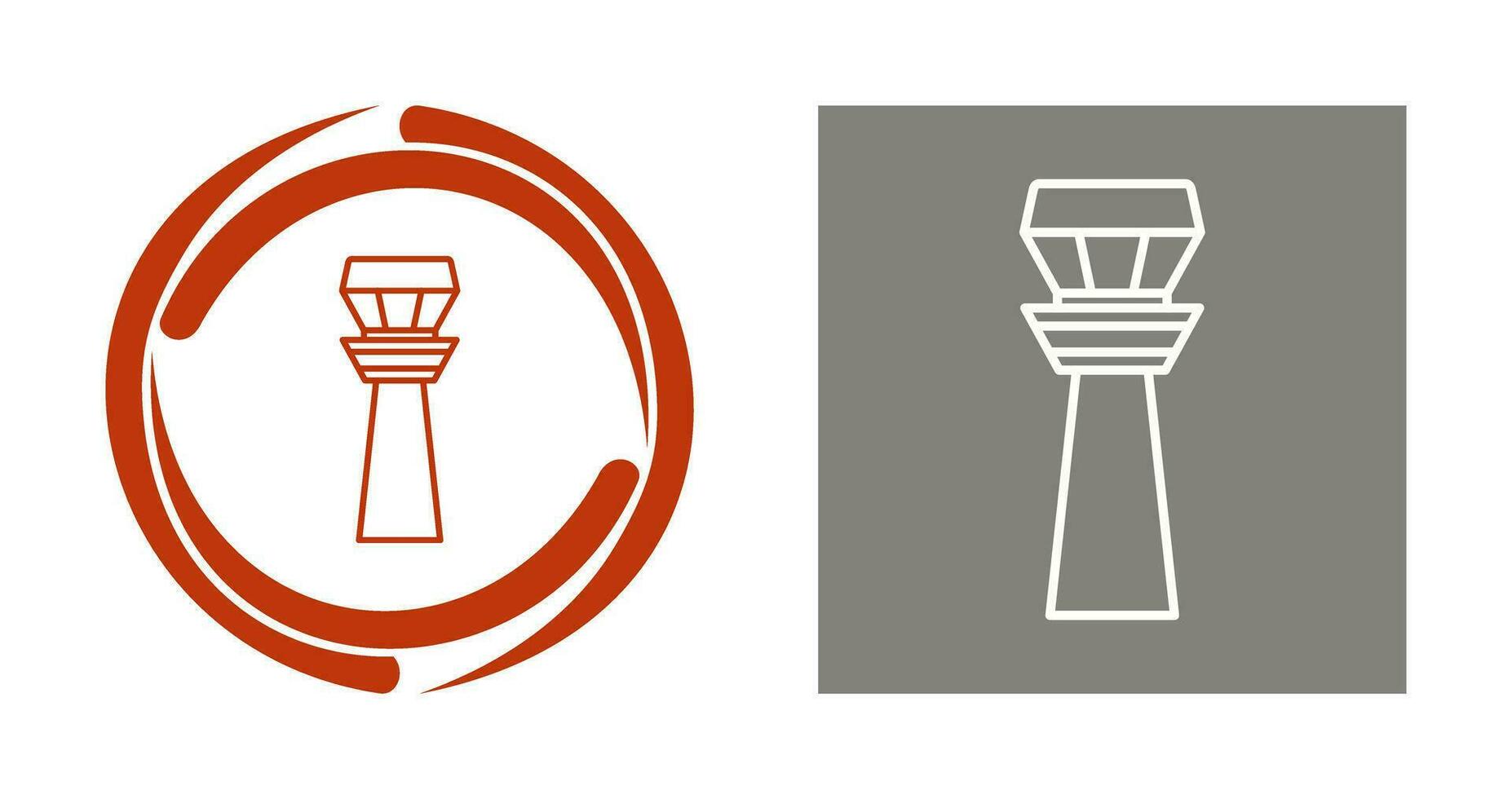 Control Tower Vector Icon