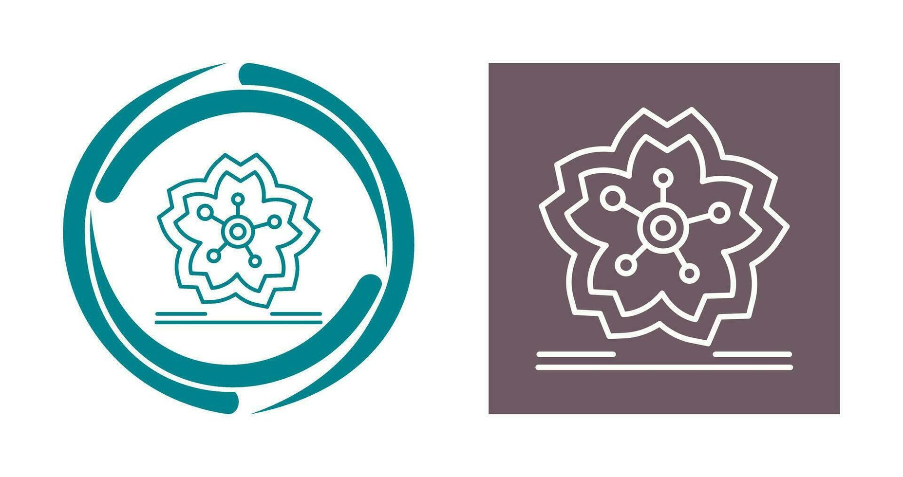 Cherry Blossom Vector Icon