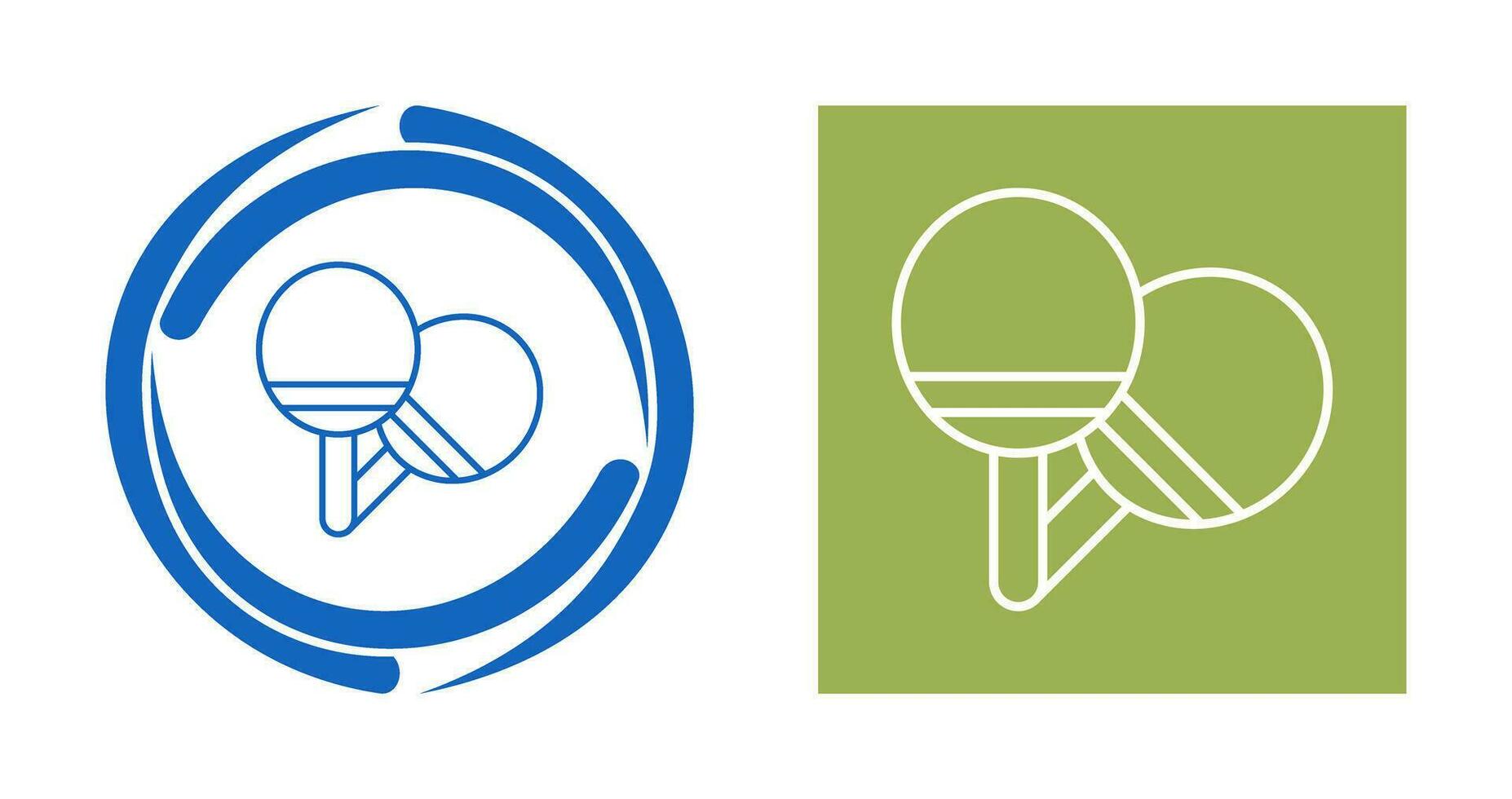 Ping Pong Vector Icon