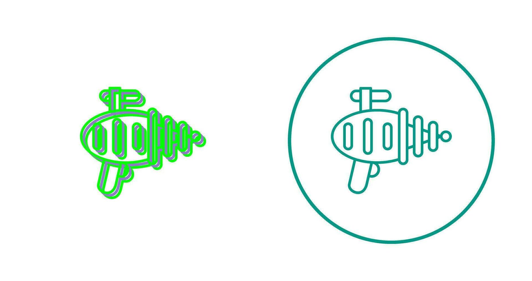 Laser Gun Vector Icon