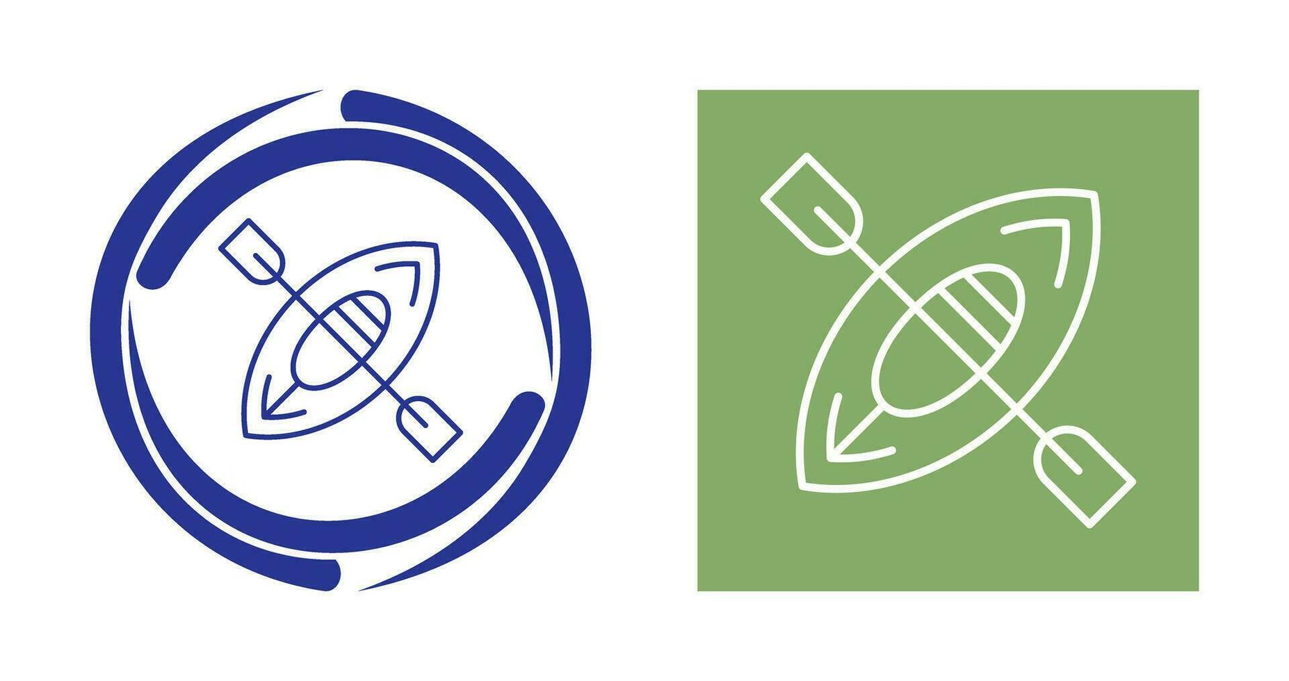 Kayak Vector Icon