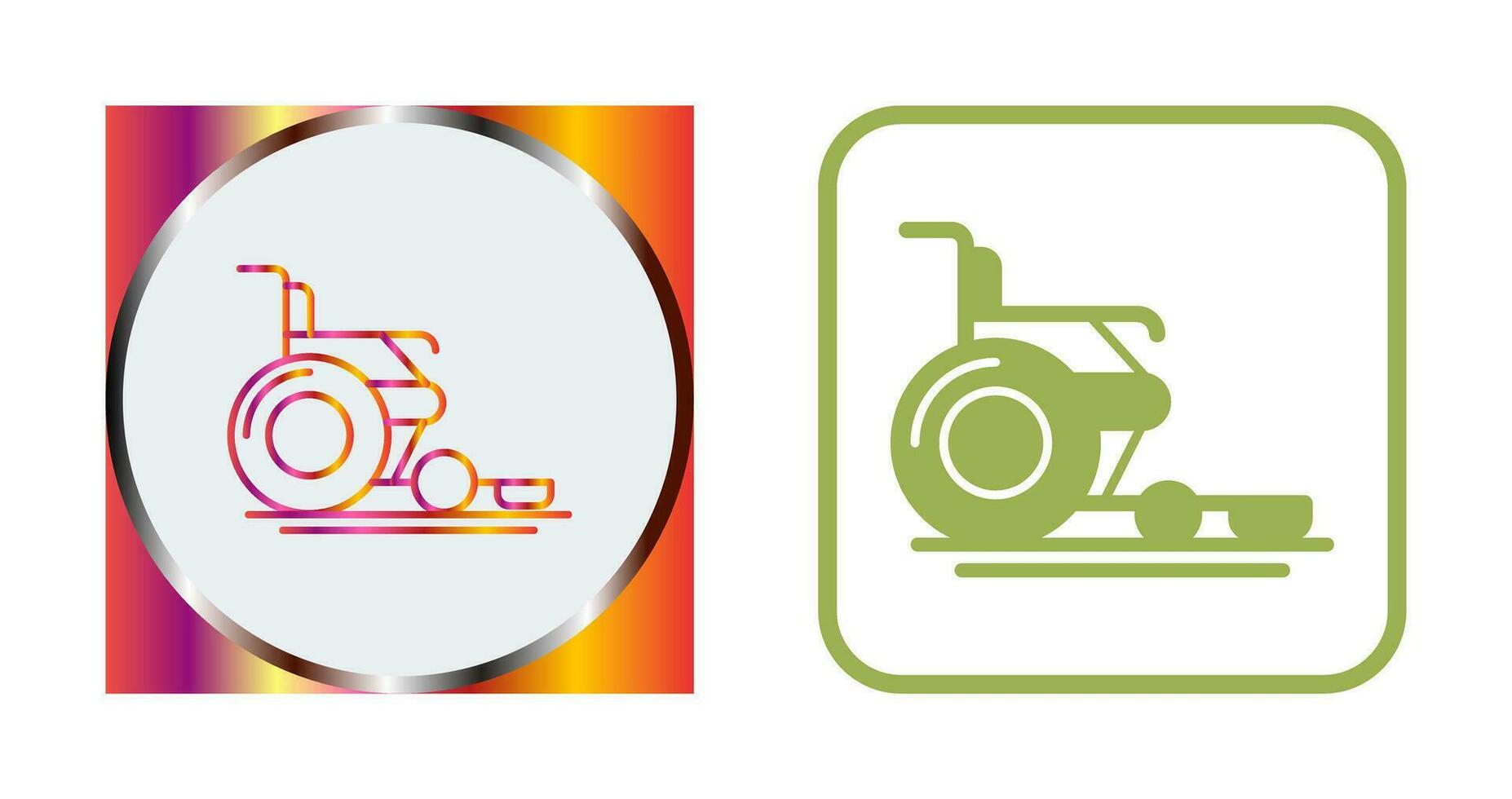 Wheel Chair Vector Icon