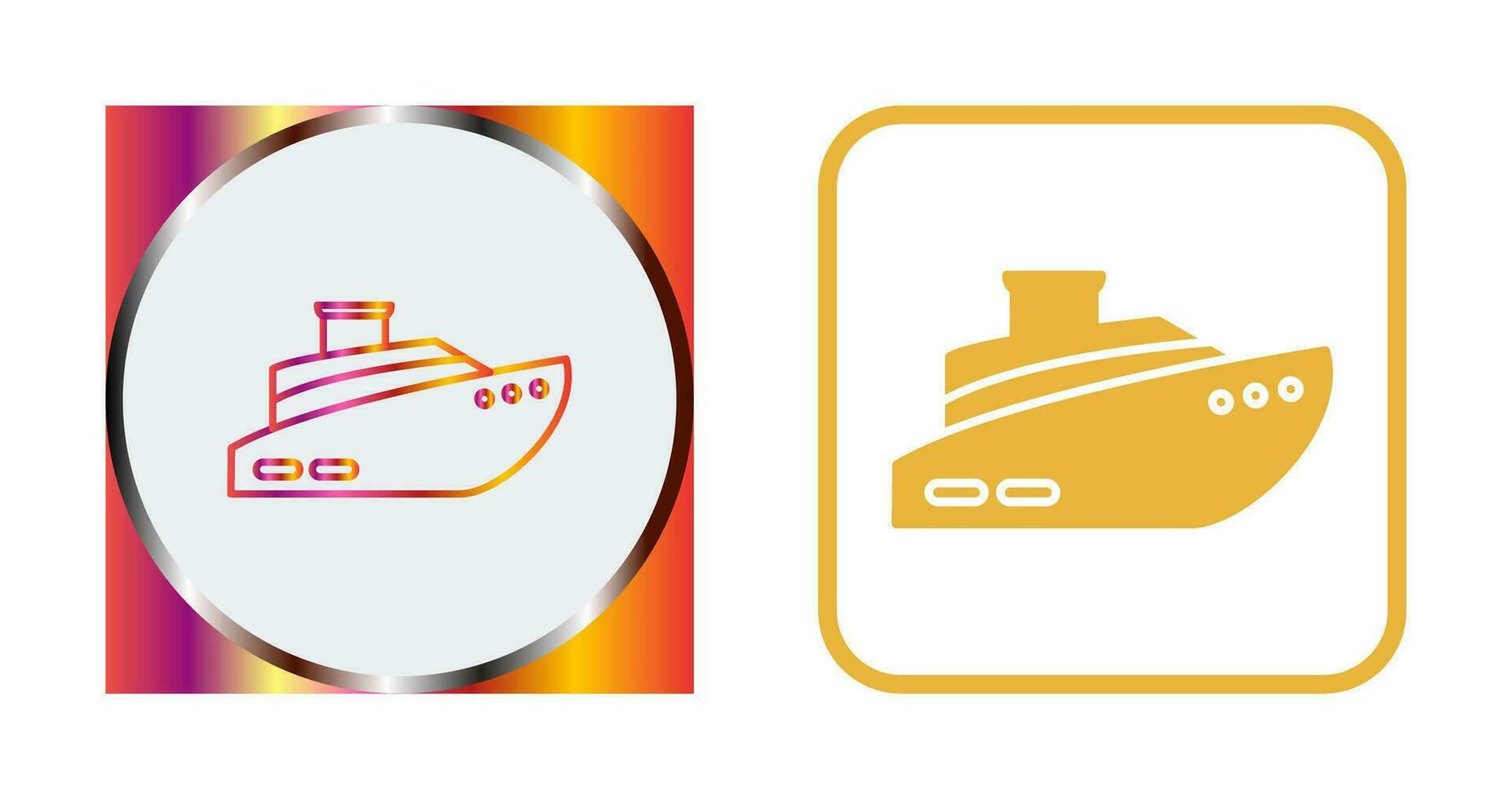 Ship Vector Icon