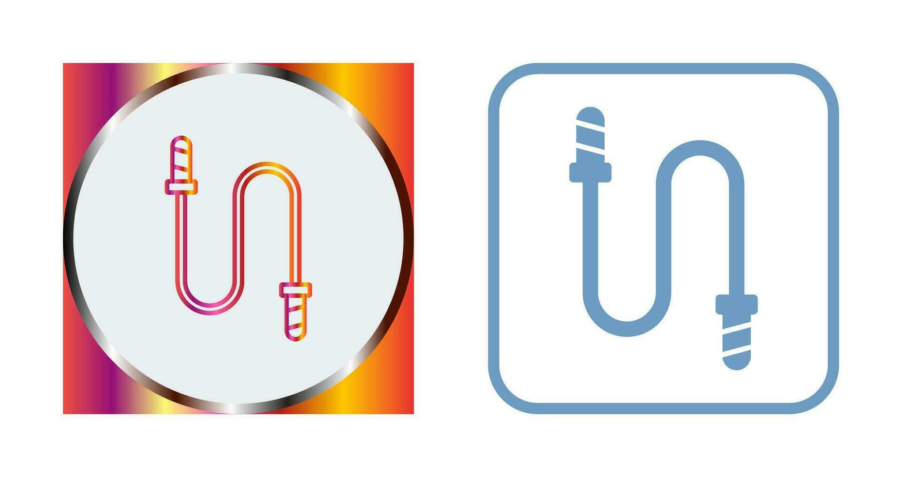 Jumping Rope Vector Icon
