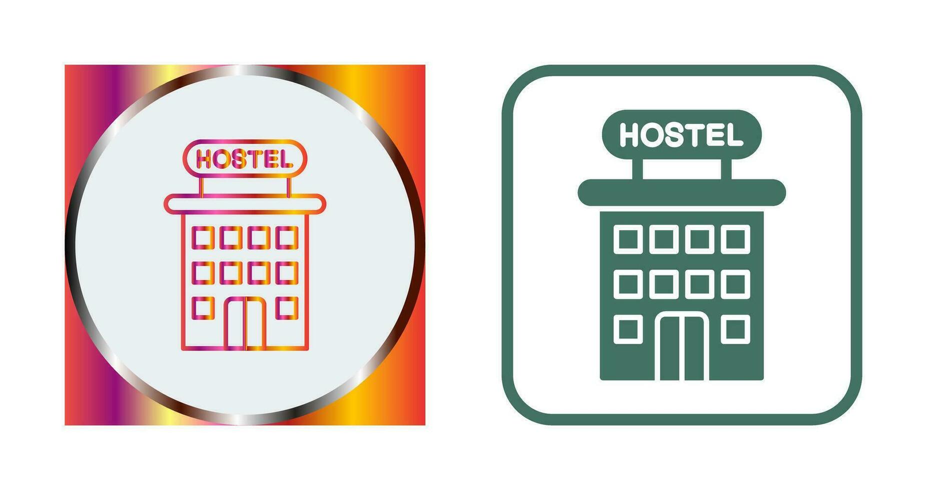 Hostel Vector Icon