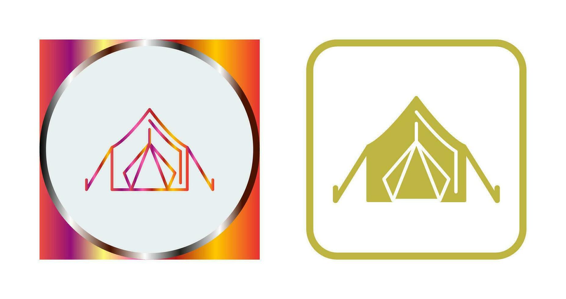 Tent Vector Icon